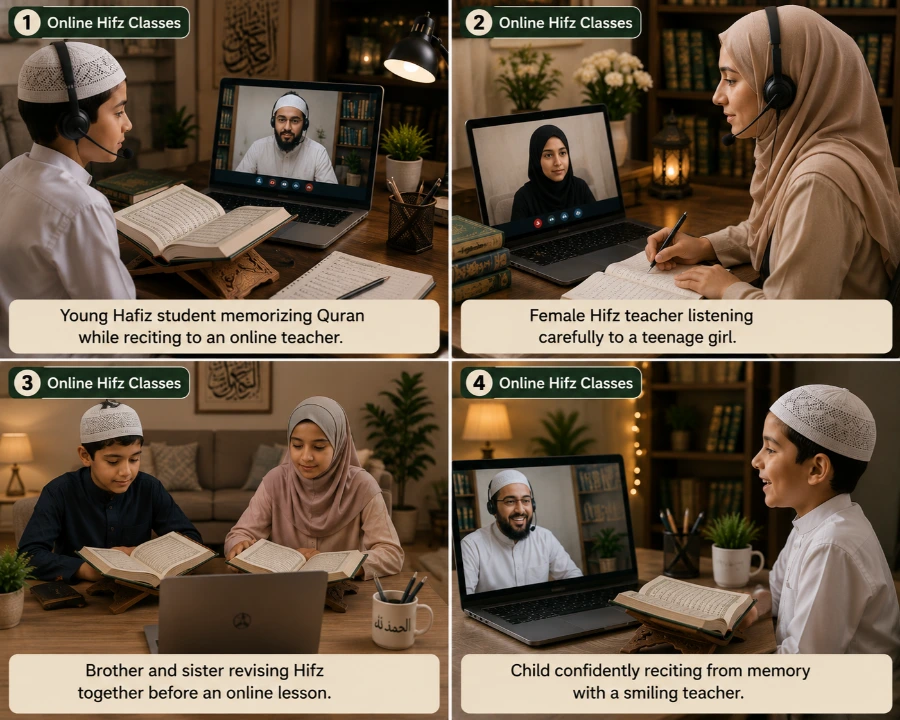 Online Hifz classes for children — Quran memorization with online teacher